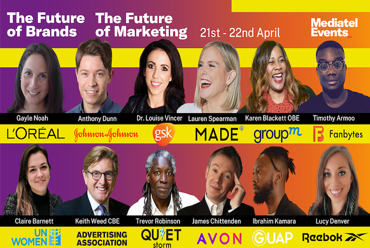 The Future of Brands & Marketing reveal speaker line-ups