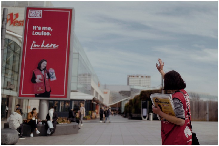 Big Issue launches personalised digital OOH campaign celebrating vendors