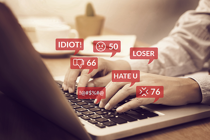 Online abuse is rife in the media and finally someone is tackling it