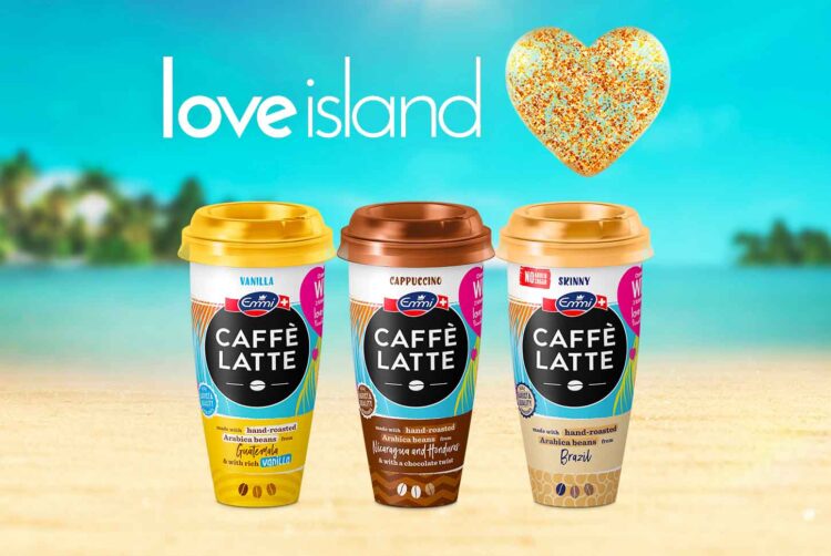 Now Love Island has a ‘coffee partner’ in Emmi Caffe Latte