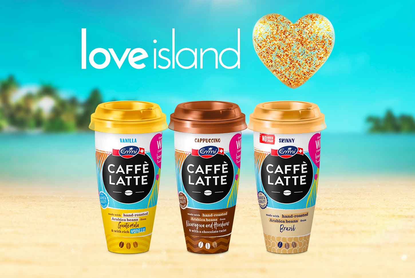 Now Love Island has a ‘coffee partner’ in Emmi Caffe Latte