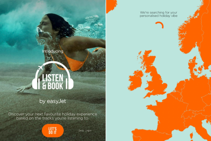 easyJet can now ‘listen’ to Spotify users who want travel tips