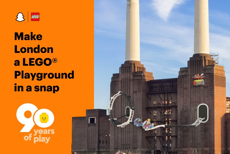 Snap partners with the LEGO Group for new London AR experience