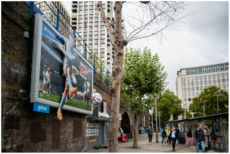 EA Sports targets football fans and gamers with programmatic OOH