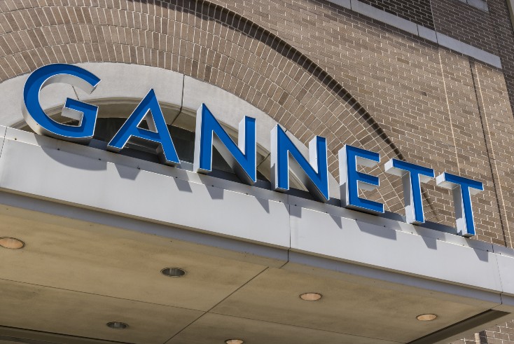 Gannett loses $54.1m as revenues continue to slide