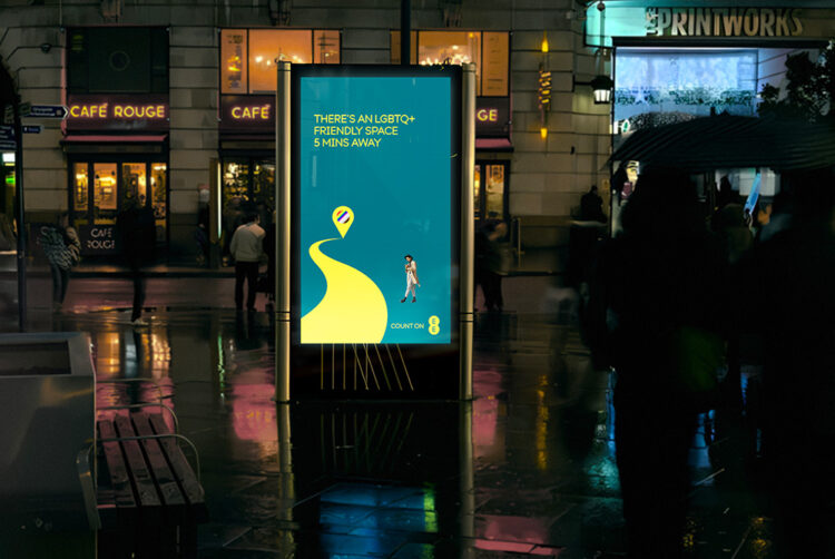 EE billboards will help people get home from Manchester
