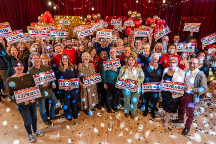 the7stars wins £66m People’s Postcode Lottery account