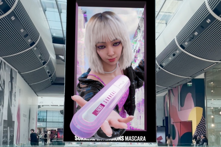 Maybelline launches ‘world’s biggest 3D OOH campaign’