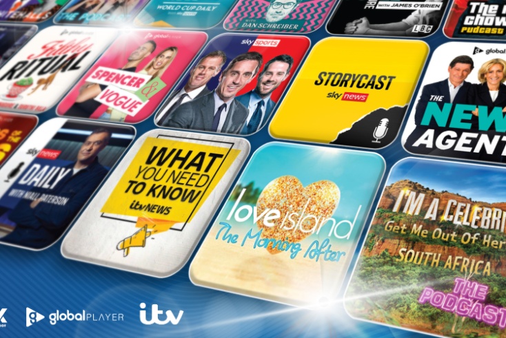 ITV renews podcast ad sales deal with Global