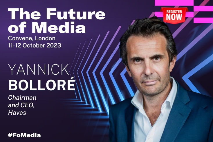 Bolloré confirmed as keynote speaker for Future of Media