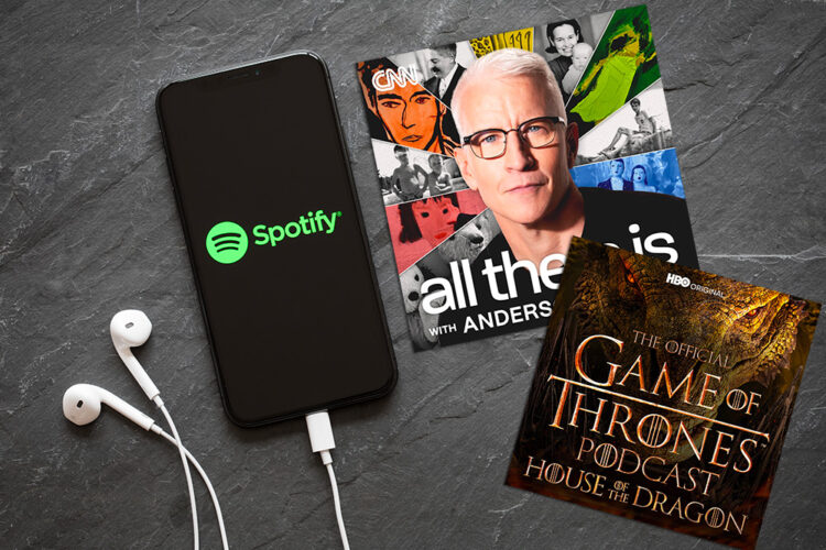 Spotify and Warner Bros. Discovery agree podcast tie-up