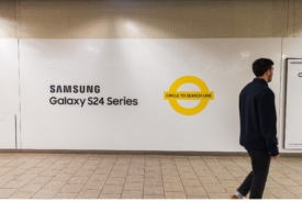 How Samsung turned the Tube map circle to show off a new tool