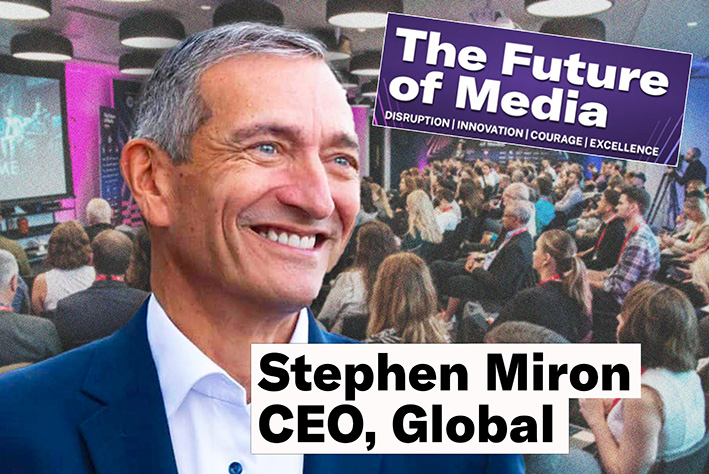 Stephen Miron to be headline speaker at The Future of Media London