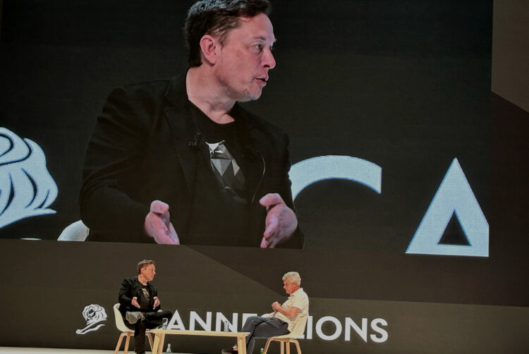 How Elon Musk tried to woo back brands at Cannes