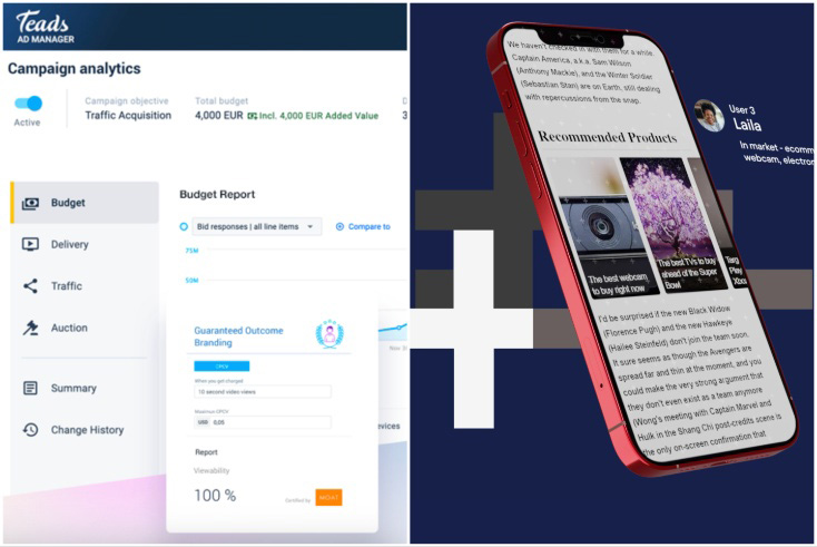 Teads in merger talks with Outbrain